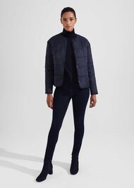 Ottilie Jacket, Navy, hi-res