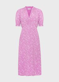 Tullia Dress, Pink Ivory, hi-res
