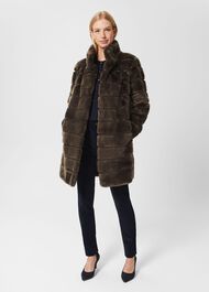 Gia Velvet Skinny Jeans , Navy, hi-res