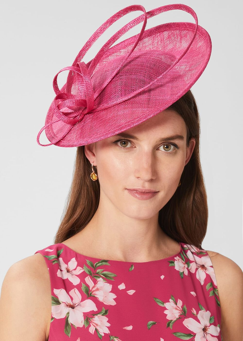 Shona Fascinator, Fiesta Pink, hi-res