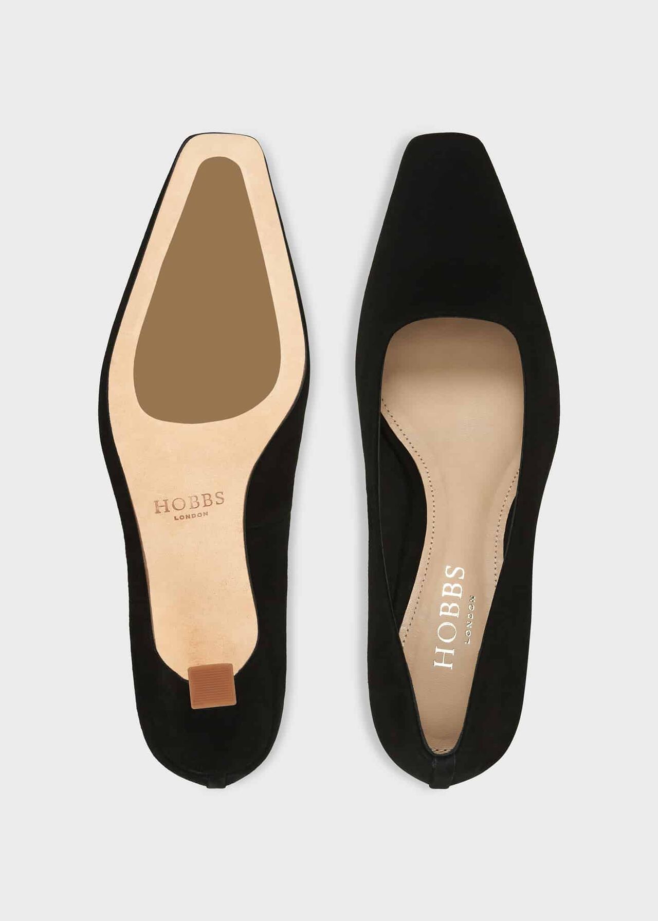 Dita Court Shoes, Black, hi-res