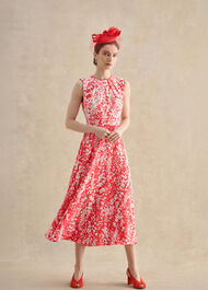 Adalyn Fascinator, Calendula Red, hi-res