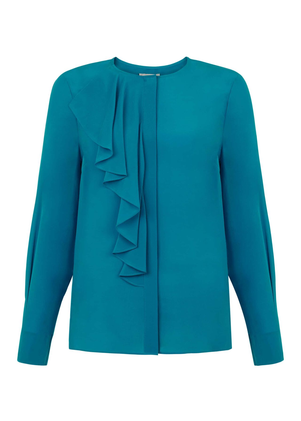 Ferne Silk Blouse Peacock