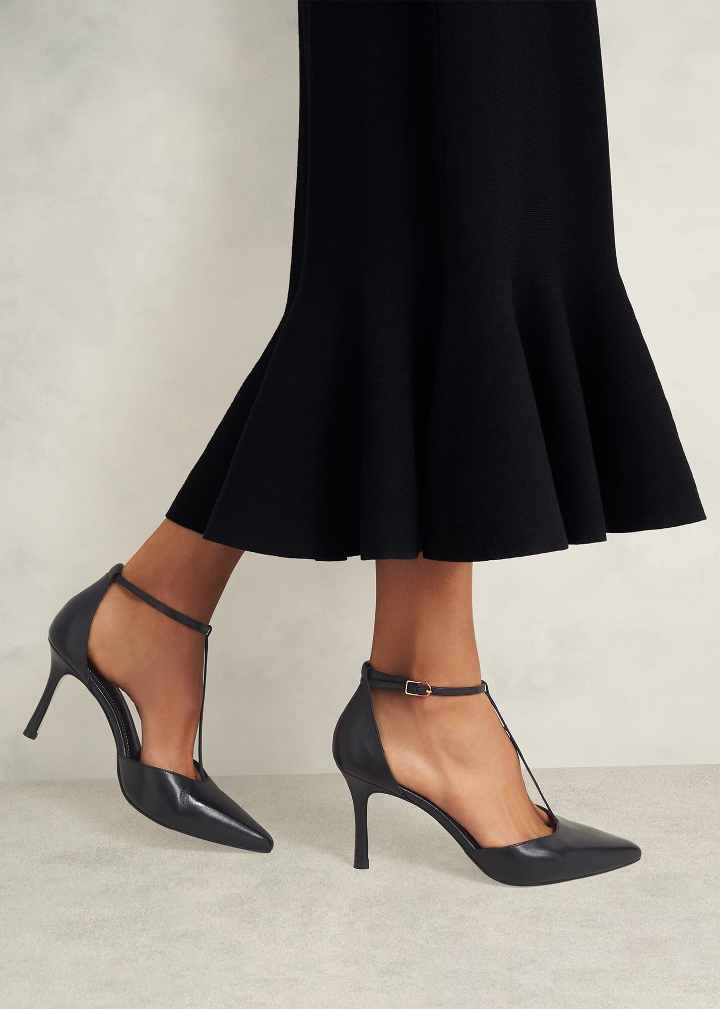 Alice Leather T-bar Courts | Hobbs UK |
