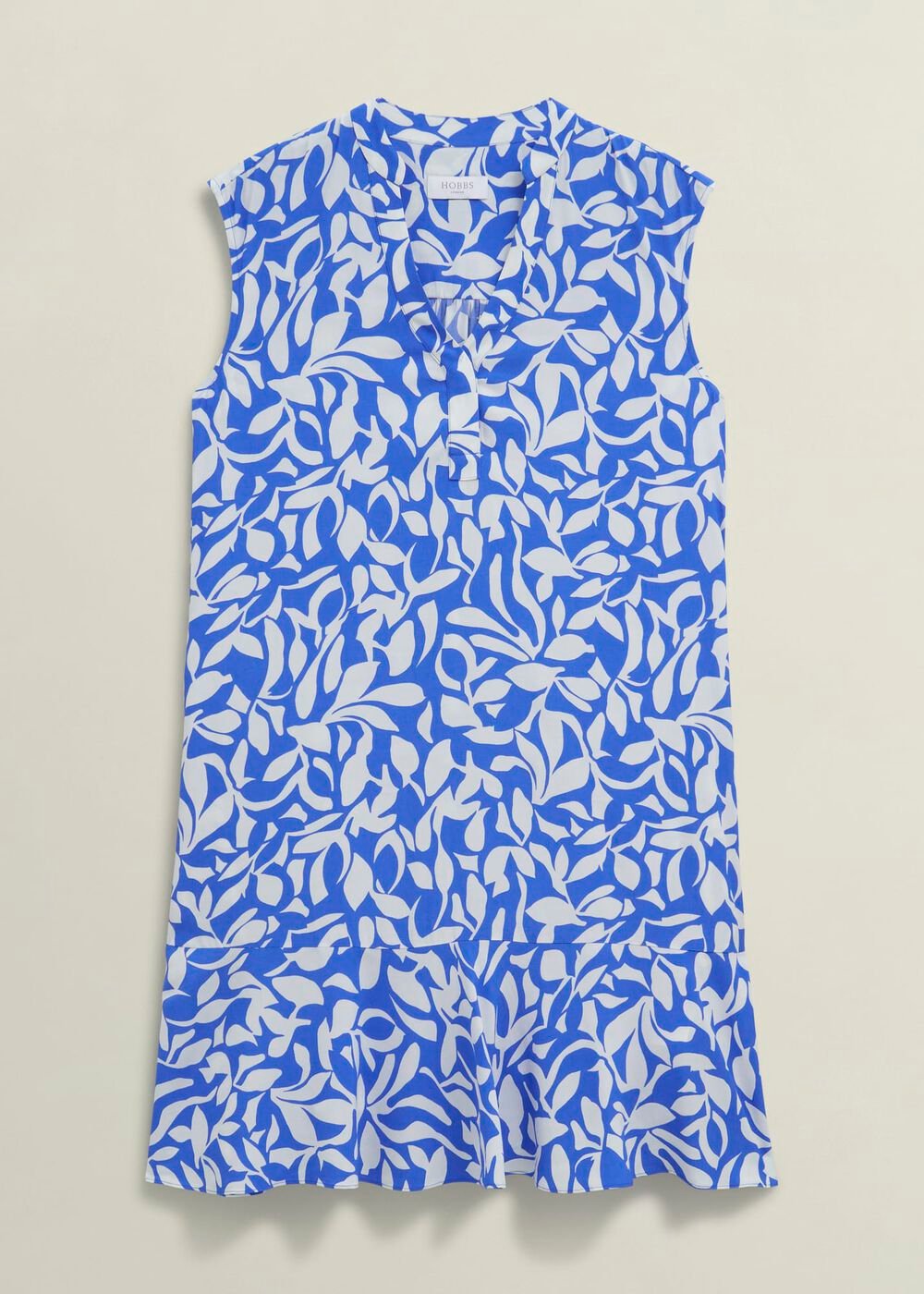 Janey Dress, Blue Ivory, hi-res
