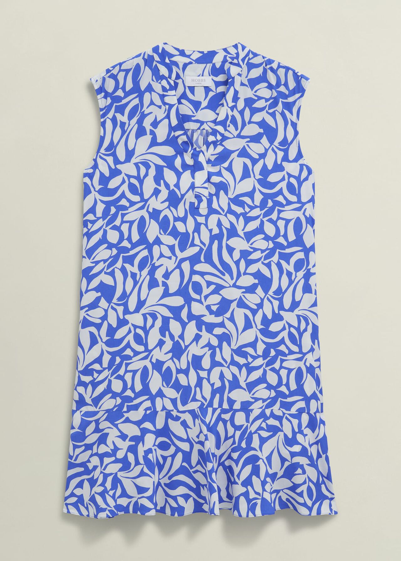 Janey Dress, Blue Ivory, hi-res