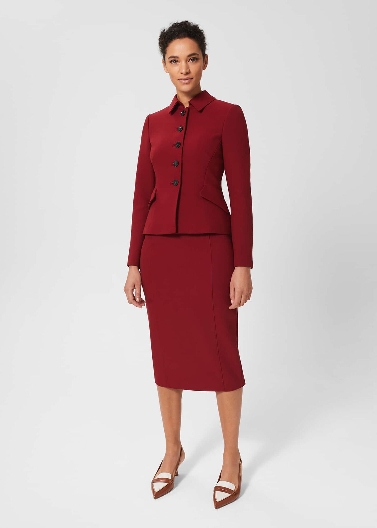 Becky Skirt, Rhubarb Red, hi-res