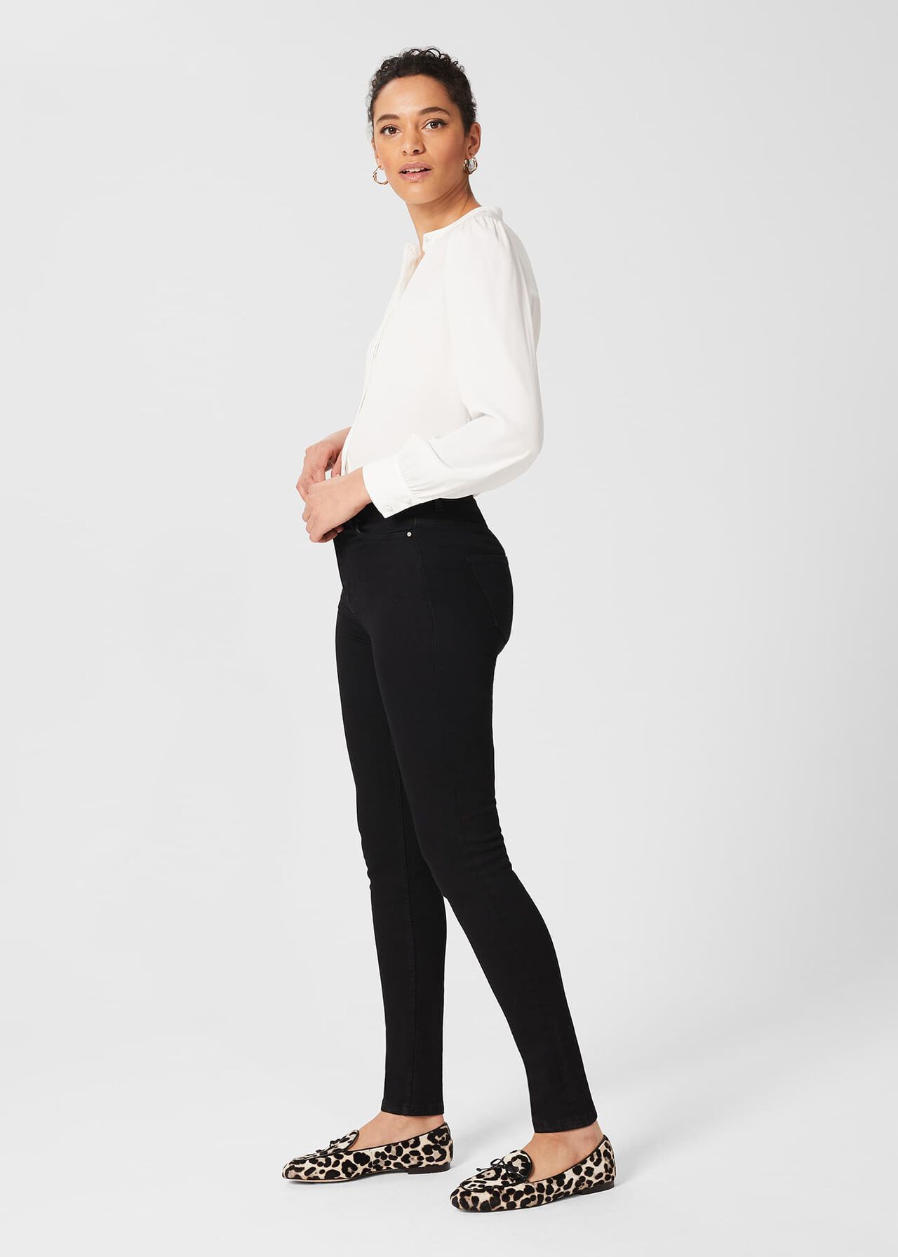 Gia Sculpting Jean With Stretch, Black, hi-res