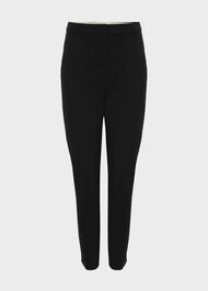 Petite Summer Gael trousers With Stretch, Black, hi-res