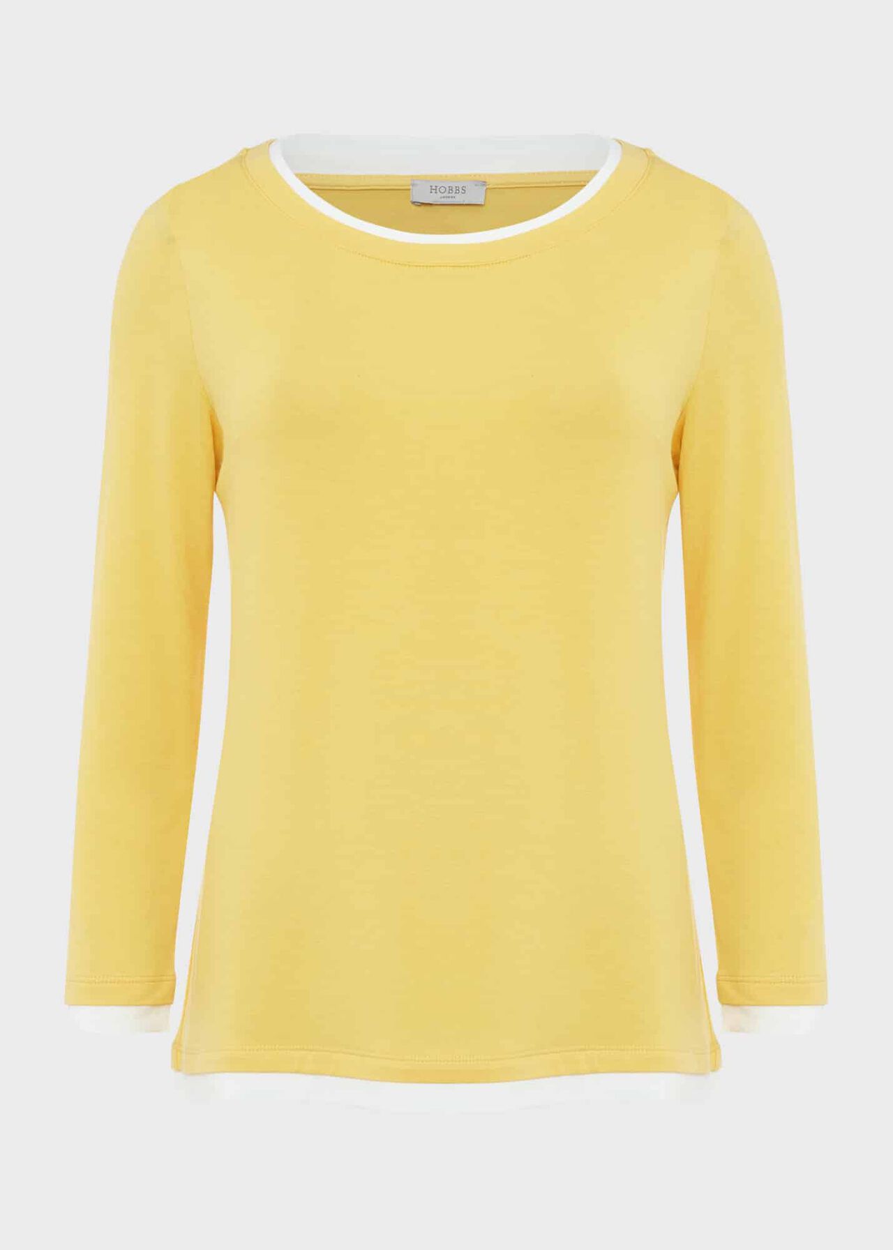 Delaney Top, Yellow, hi-res