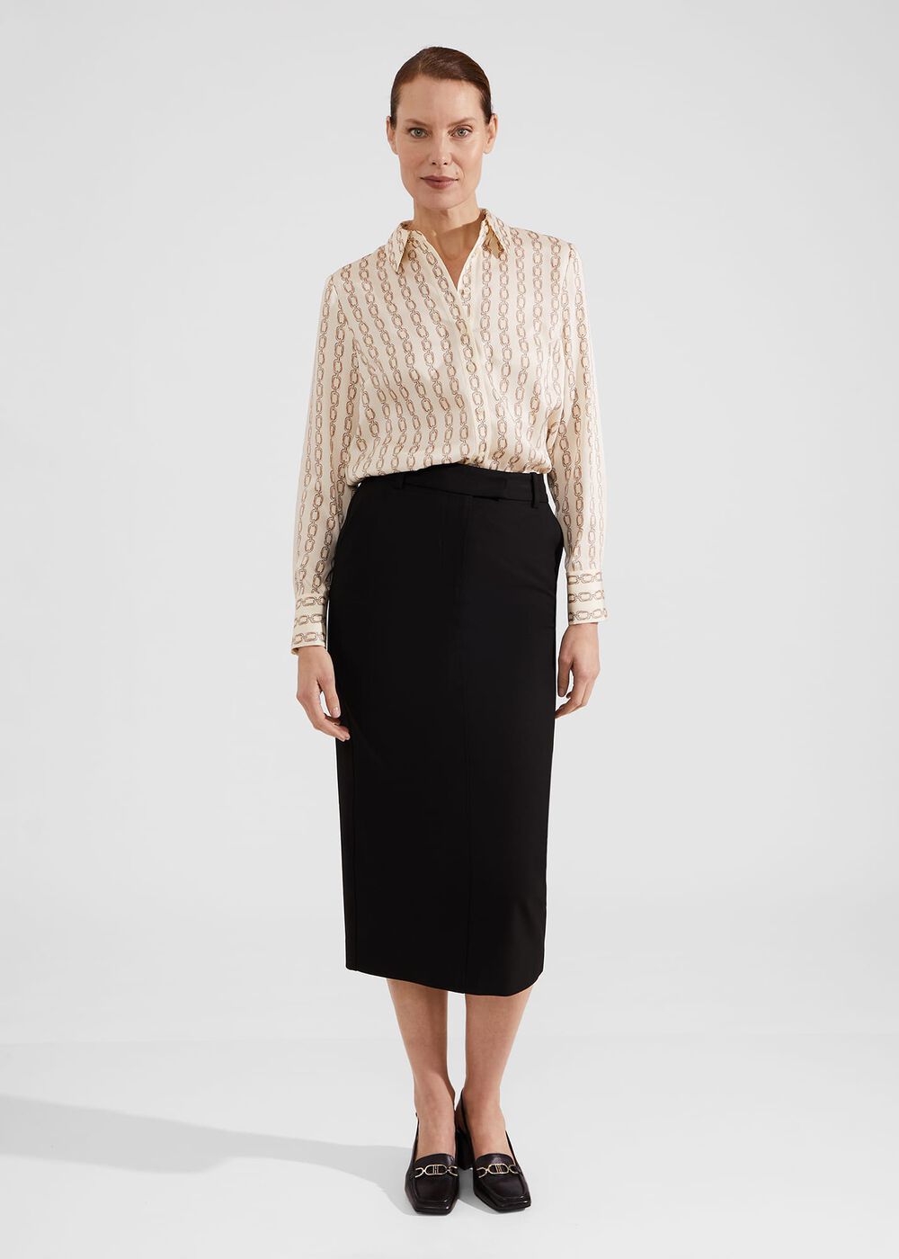 Joelle Shirt, Cream Camel, hi-res