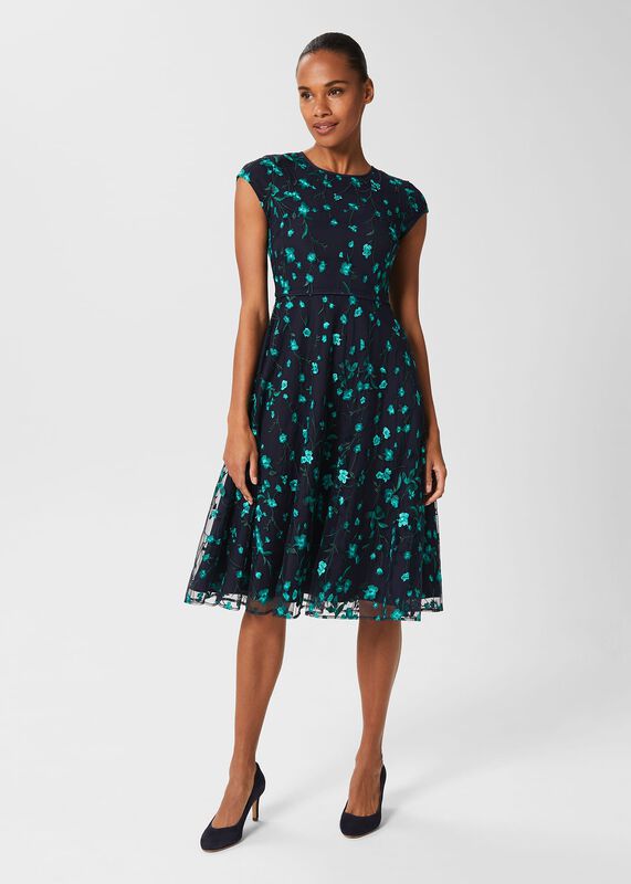 Tia Embroidered Dress
