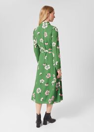 Petite Savannah Dress, Green Multi, hi-res