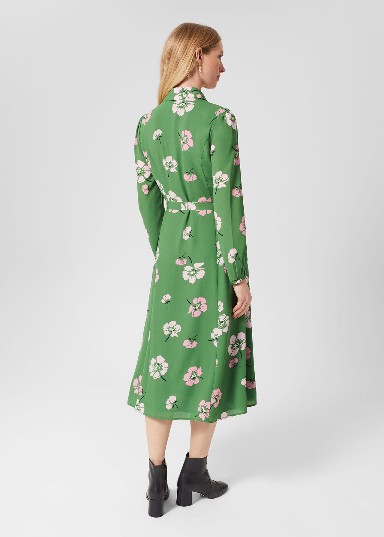 Petite Savannah Dress, Green Multi, hi-res
