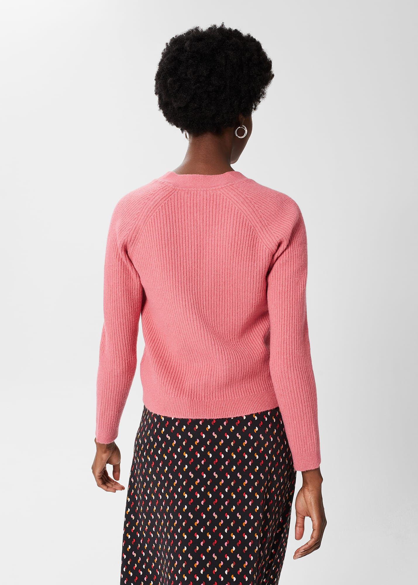 Hobbs pink hotsell cardigan