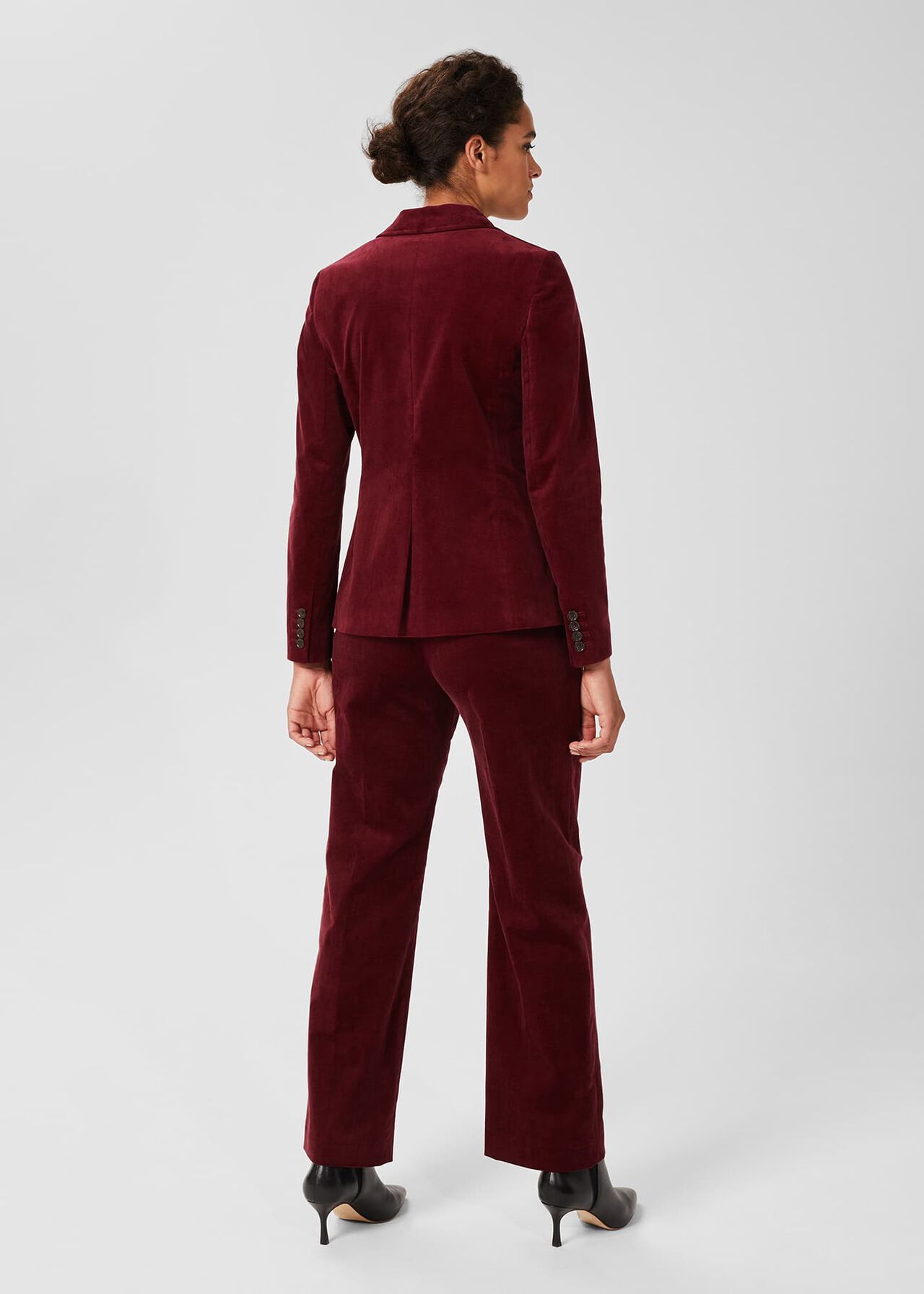 Blake Cord Blazer, Dark Red, hi-res