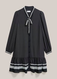 Valerie Dress, Navy Ivory, hi-res