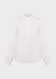 Mabel Blouse, White, hi-res