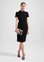 Eloise Dress, Black, hi-res