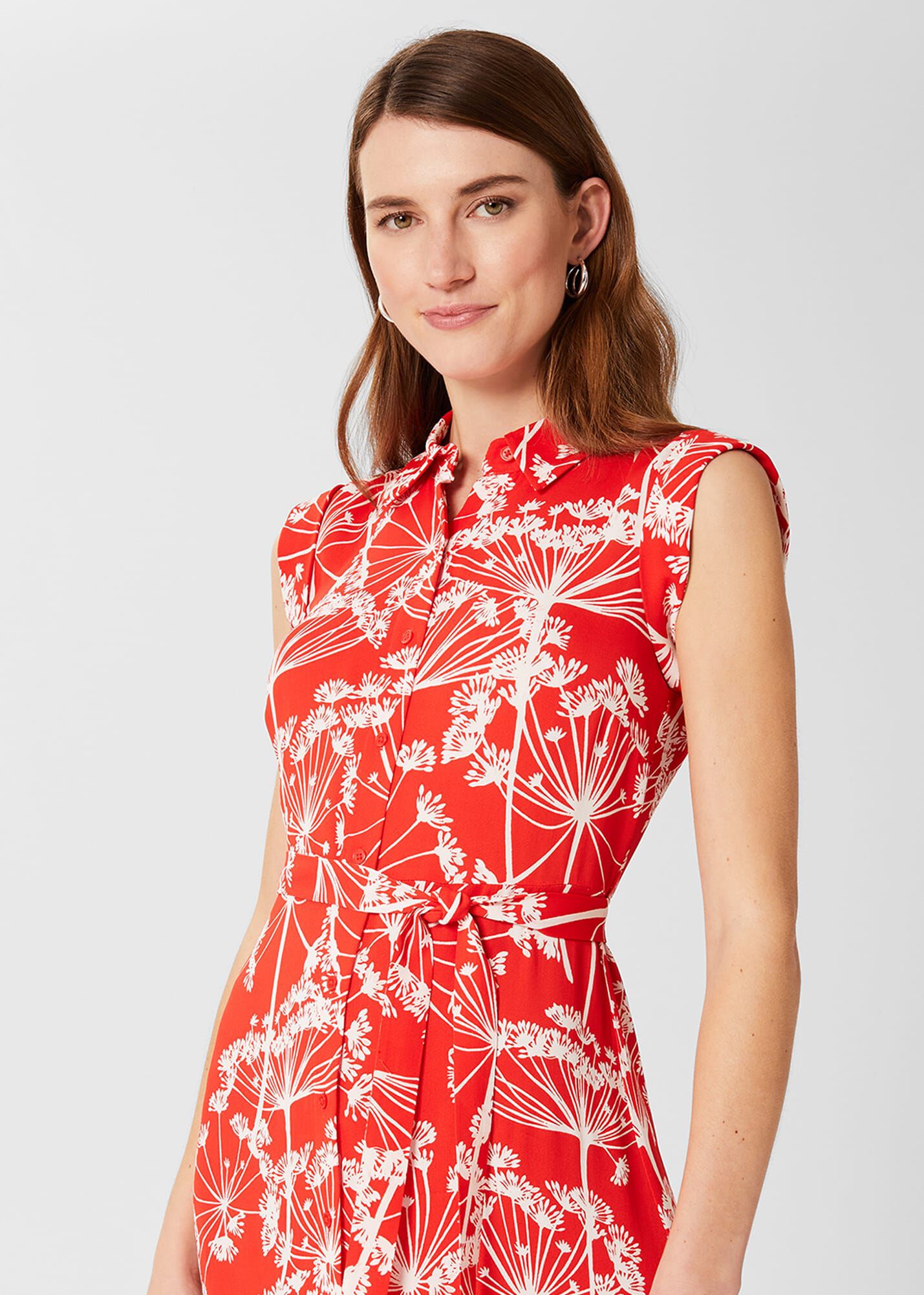 Hobbs hotsell coral dress