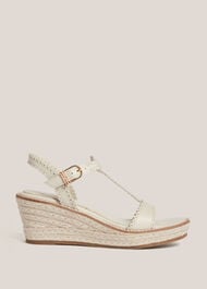Alyssa Leather Espadrilles, Warm Ivory, hi-res