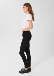 Petite Gia Sculpting Jeans, Black, hi-res