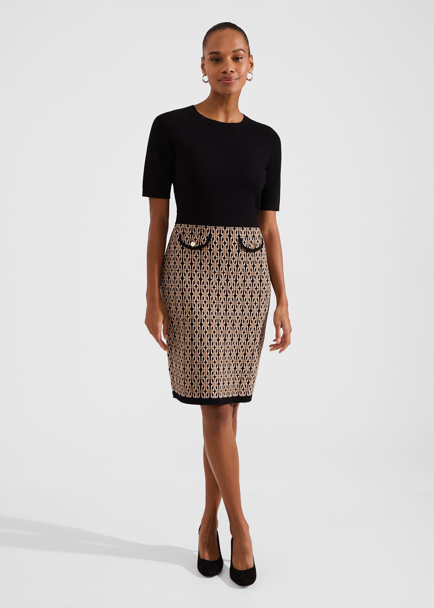 Smart casual pencil skirt best sale