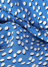 Cindy A Line Dress, Azure Blu Ivry, hi-res