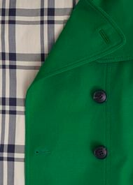 Petite Skylar Shower Resistant Trench Coat, Verdant Green, hi-res