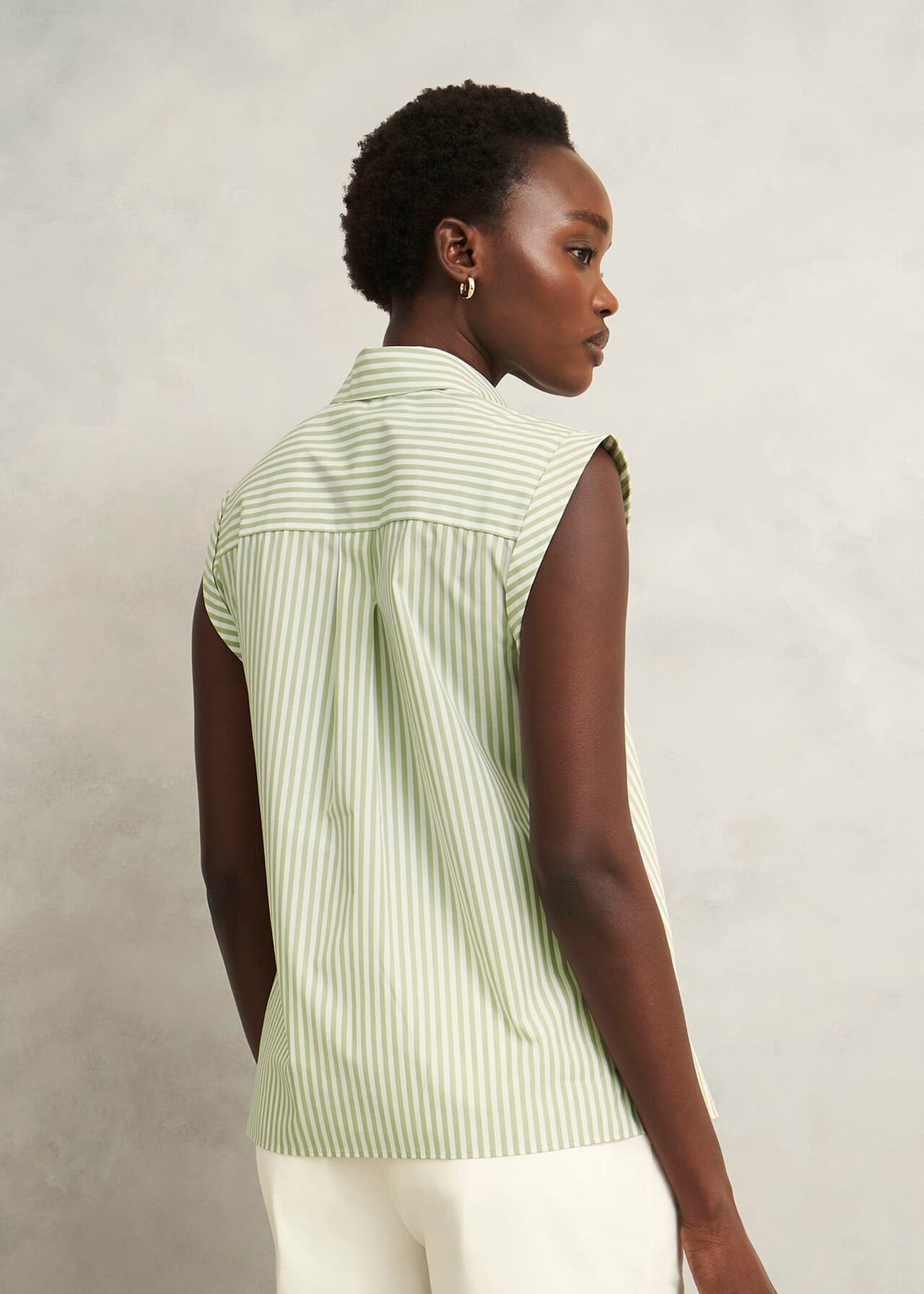 Melanie Shirt, Sage White, hi-res