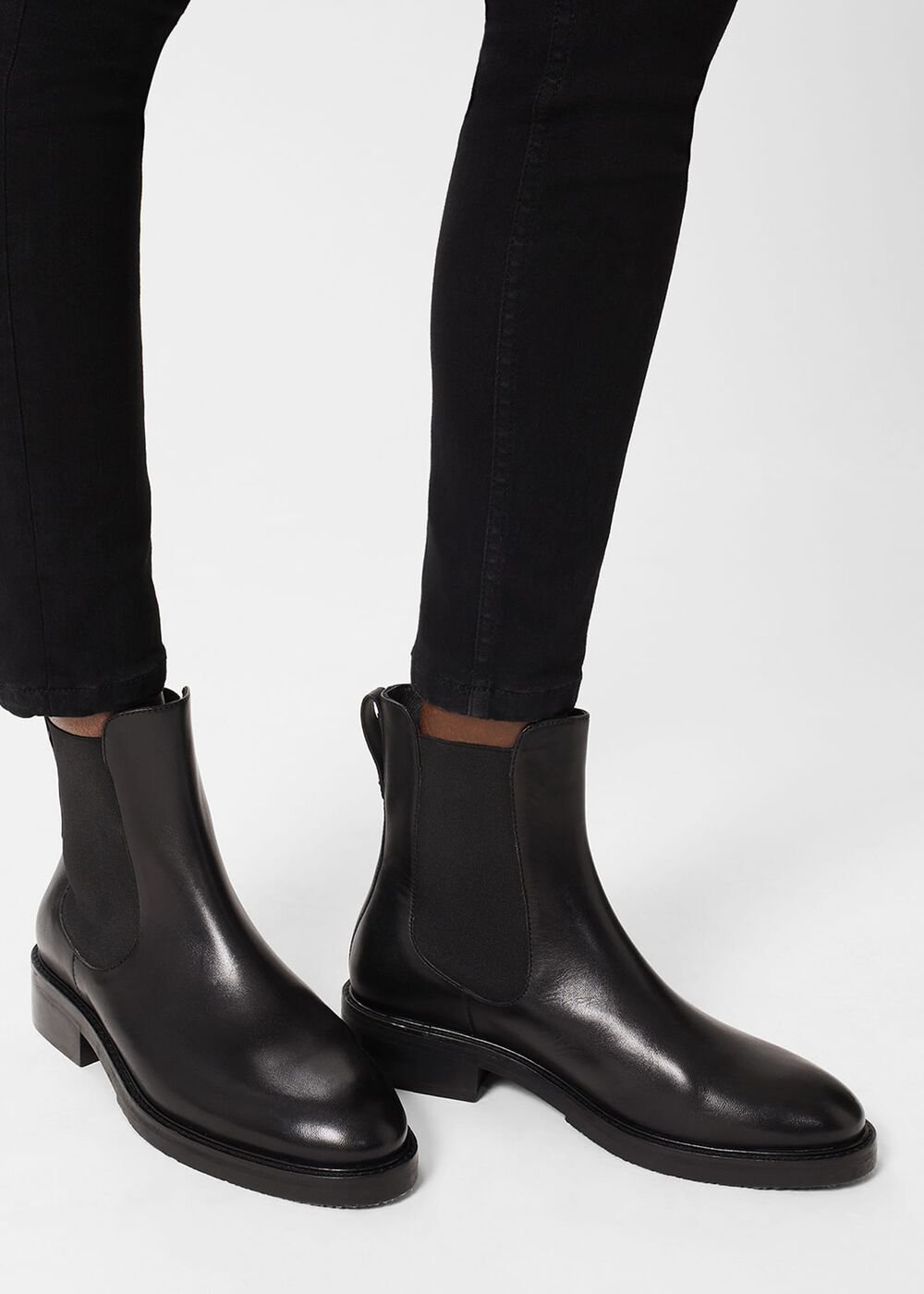 Erin Chelsea Boot, Black, hi-res