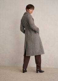 Prisha Wool Blend Coat, Mocha, hi-res