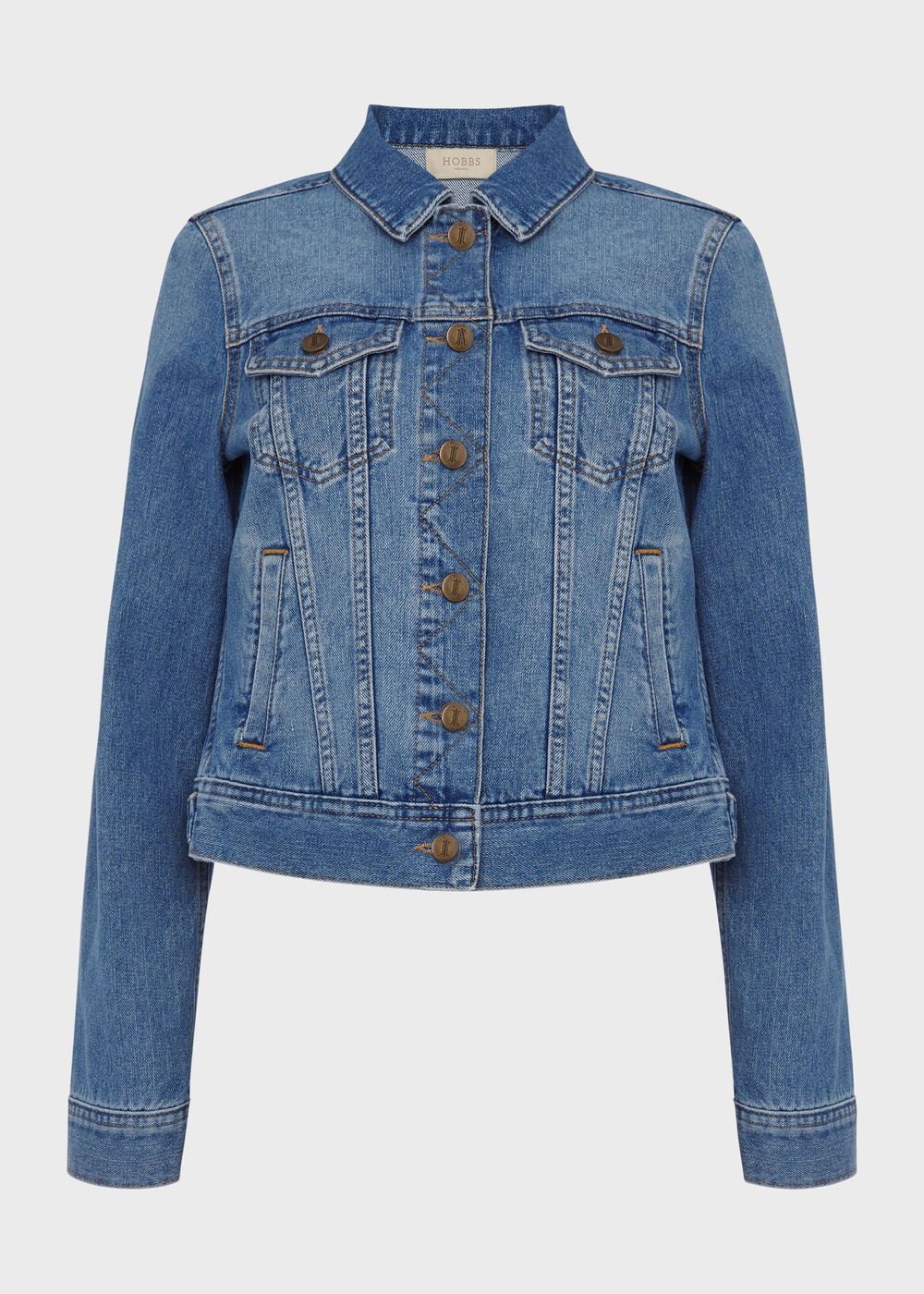 Mariam Denim Jacket, Blue, hi-res
