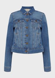 Mariam Denim Jacket, Blue, hi-res