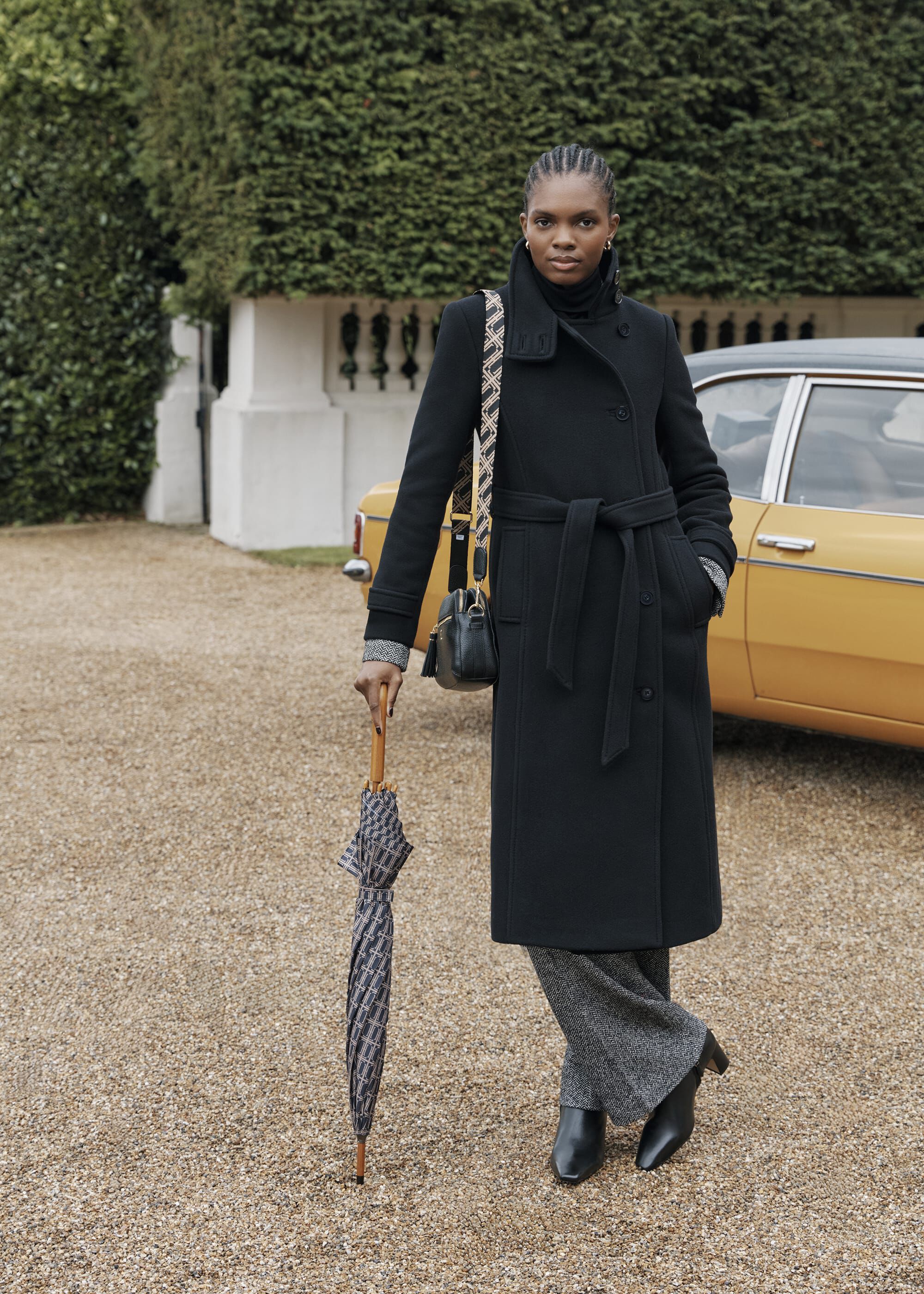 Deliliah Wool Blend Coat | Hobbs US |