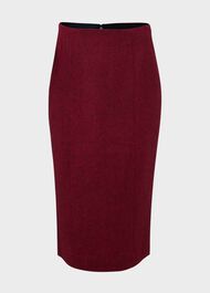 Petite Daniella Wool Skirt, Pink Multi, hi-res