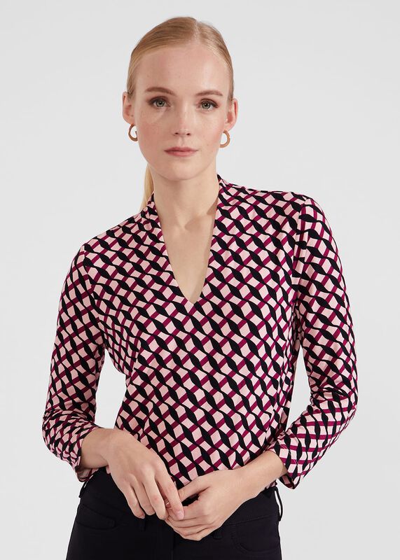 Aimee Printed Top