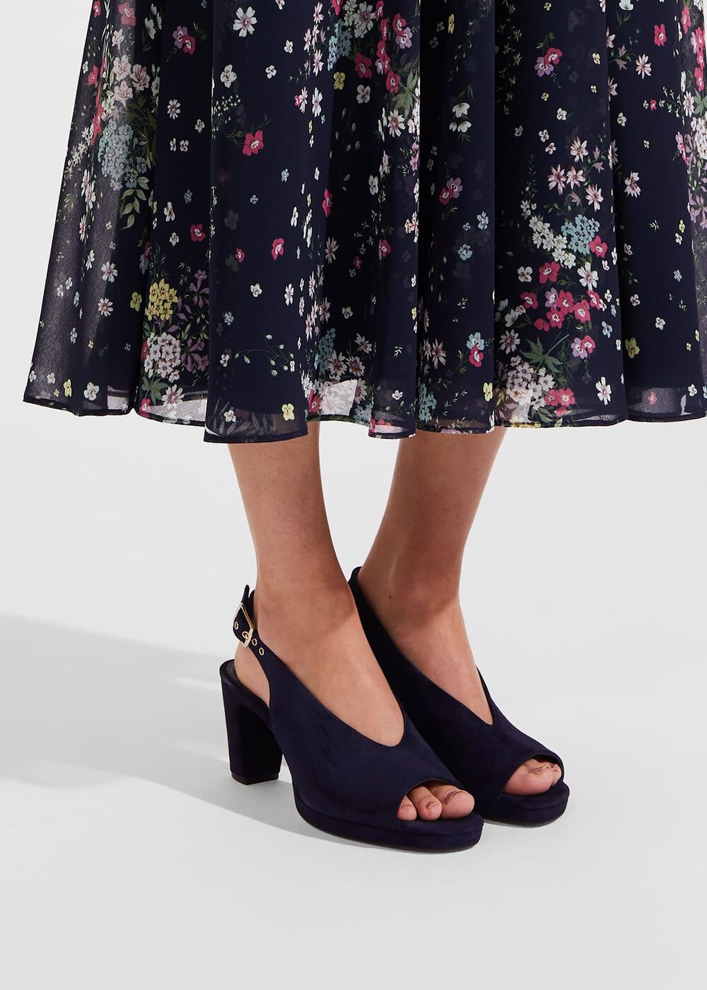 Kali Platform Sandal, Midnight, hi-res