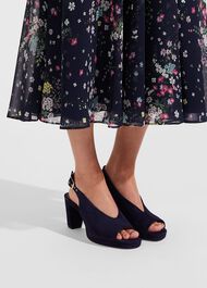 Kali Platform Sandal, Midnight, hi-res