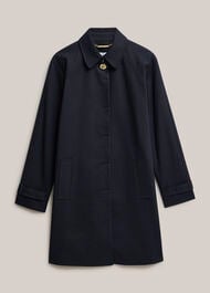Vivienne Shower Resistant Trench, Navy, hi-res