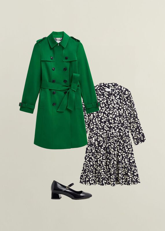 Skylar Trench Outfit