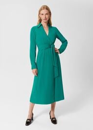 Prue Maxi Fit And Flare Dress , Green, hi-res