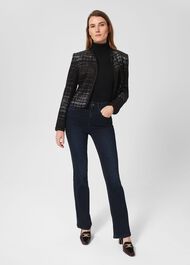 Niomi Bootcut Jeans , Indigo, hi-res