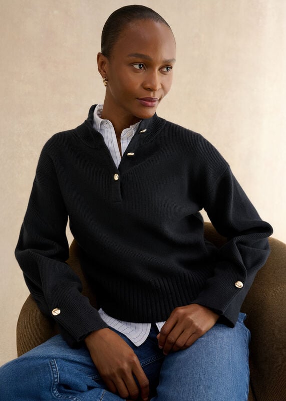 Adler Knitted Cotton Jumper