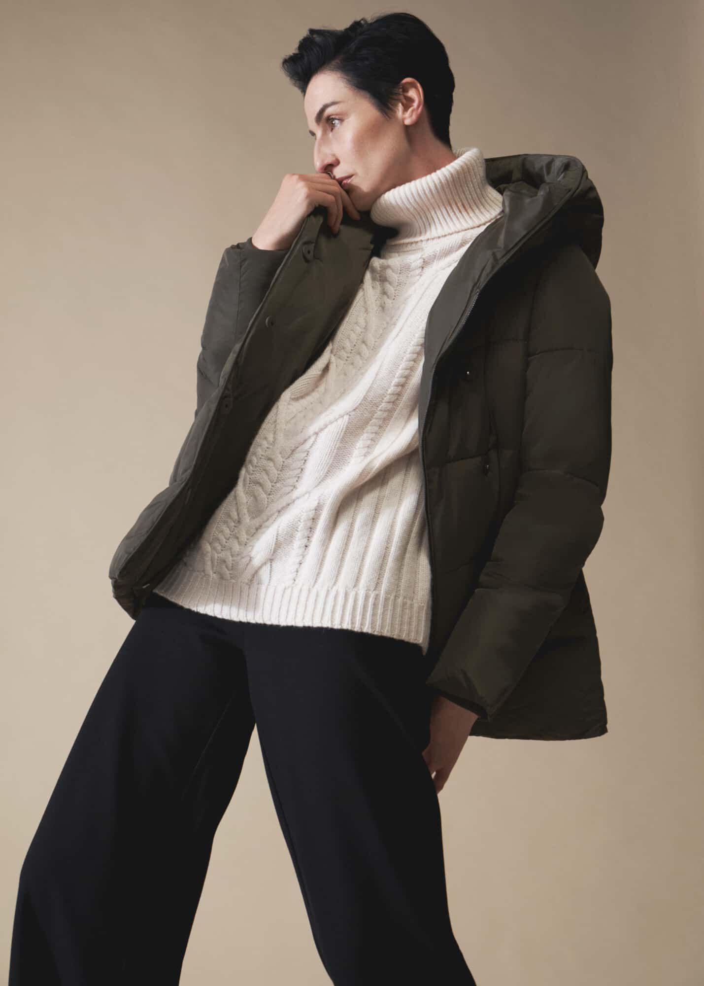 Louna Jumper in Peacoat Blue with White Stripe main image 0