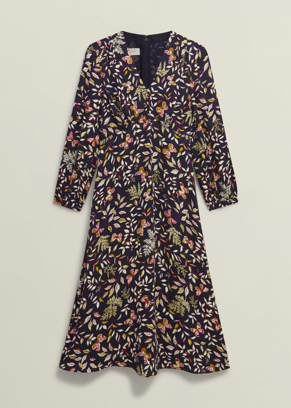 Petite Zainah Dress, Navy Multi, hi-res