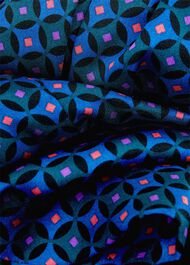 Yvonne Dress, Navy Multi, hi-res