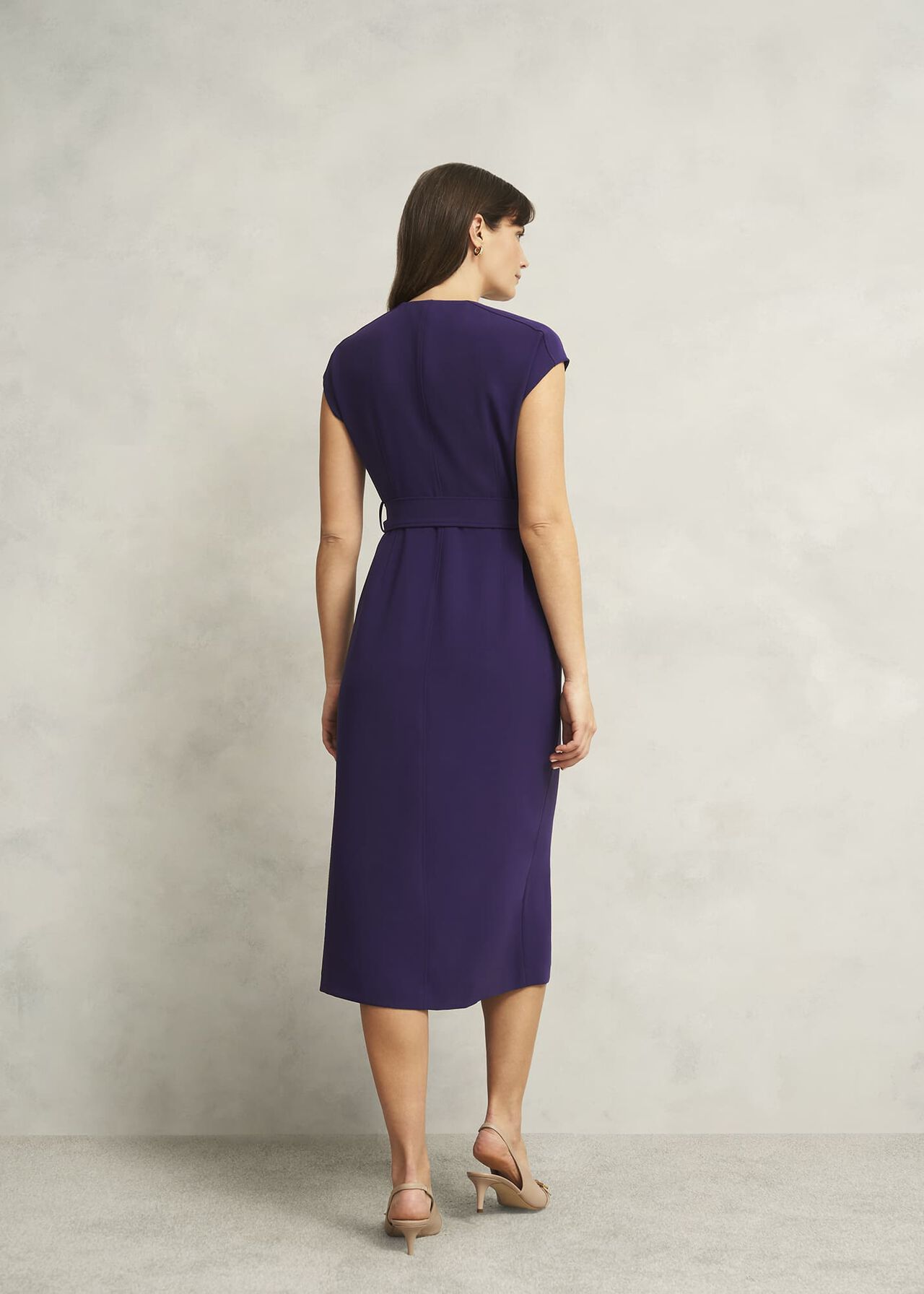 Petite Tania Dress, Grape Purple, hi-res