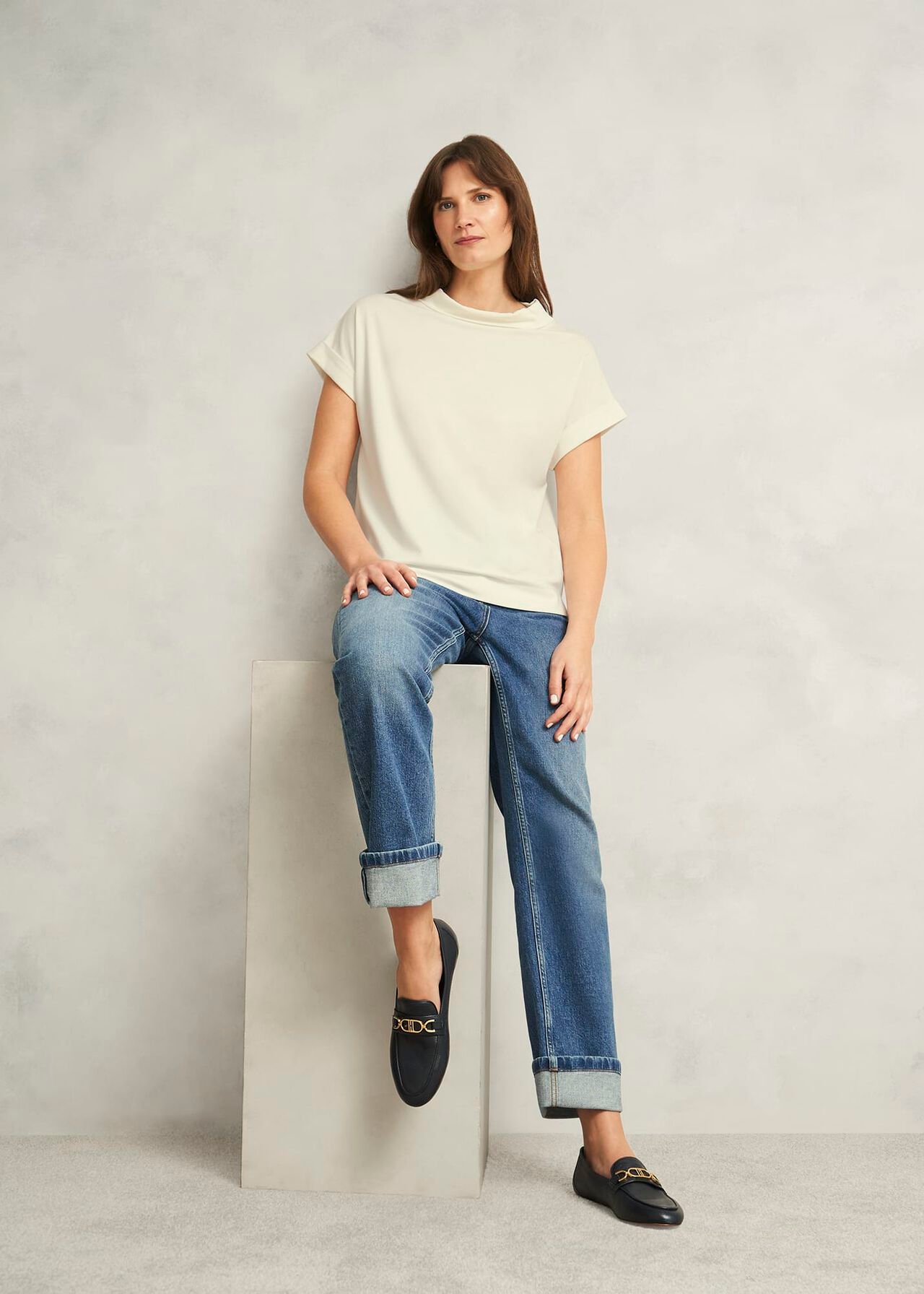 Catriona Top, Warm Ivory, hi-res