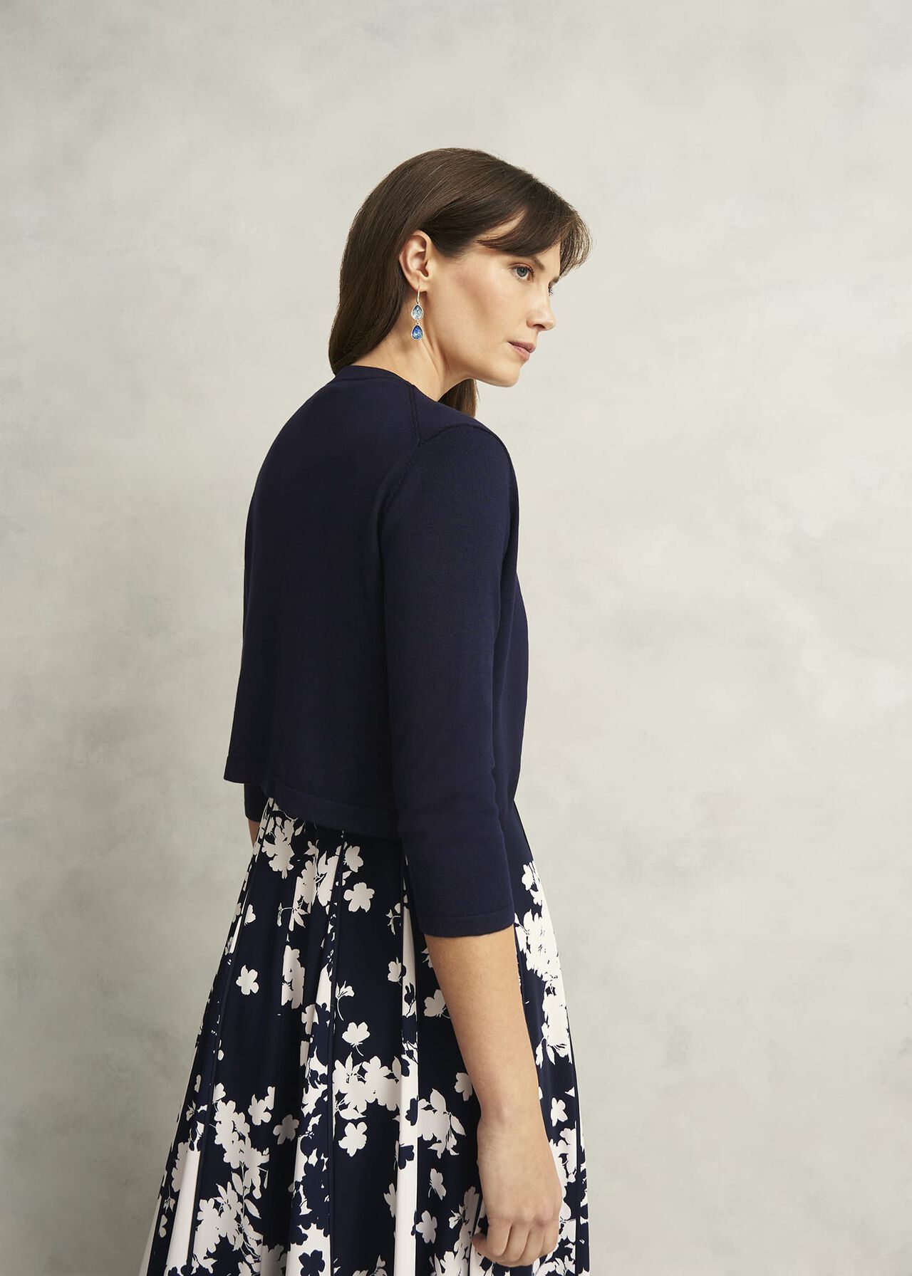Carrie Bolero, Navy, hi-res